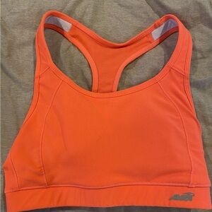 orange avia sports bra small